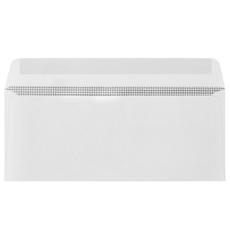 Blue Summit Supplies 500#9 Single Window Security Envelopes, Thick Gummed Seal, Designed for Secure Mailing of Payroll Checks, QuickBooks Invoices, Return Mail, and Business Statements - 3 7/8 x 8 7/8 - Image 2